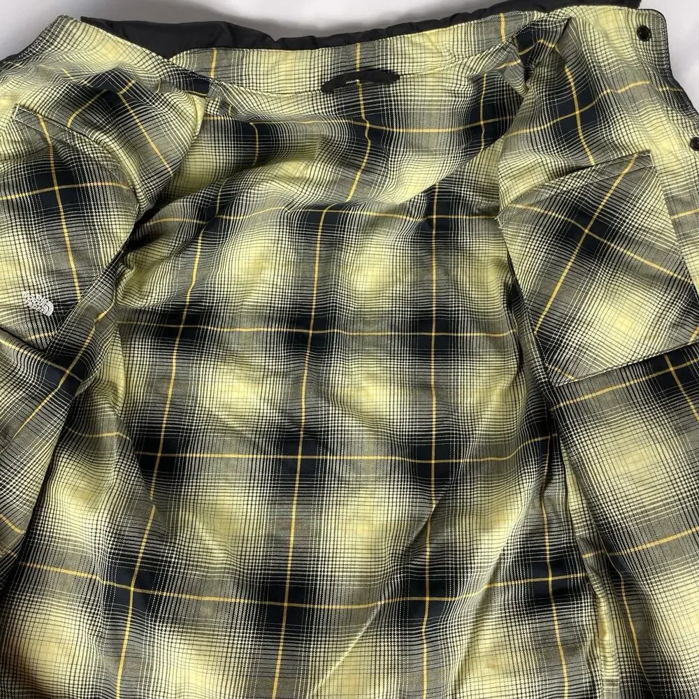 The North Face Men's Afterburner Jacket Plaid Lining Reversible Size Small